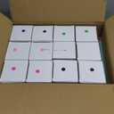 20oz Plastic Snow Globe Tumblers, 6 Pack Acrylic Double Wall Tumbler with Lids and Straws, Acrylic Snowglobe Cups with Pre Drilled Hole for Snow Globe Glitter DIY