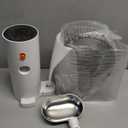 Potaroma Smart Wireless Pet Water Fountain, Stainless Steel Bowl, No Filter, 3.5L Large Capacity, Rechargeable Automatic Water Dispenser for Cats and Small Dogs, Wastewater Separation Fresh Water