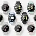 Screen Protector Case for Garmin vvoactive 5 Smartwatch, [4-Pack] Hard PC Bumper & Tempered Glass Film Replacement Accessories for Garmin vivoactive 5 (Black/Green/Navy Blue/Clear)