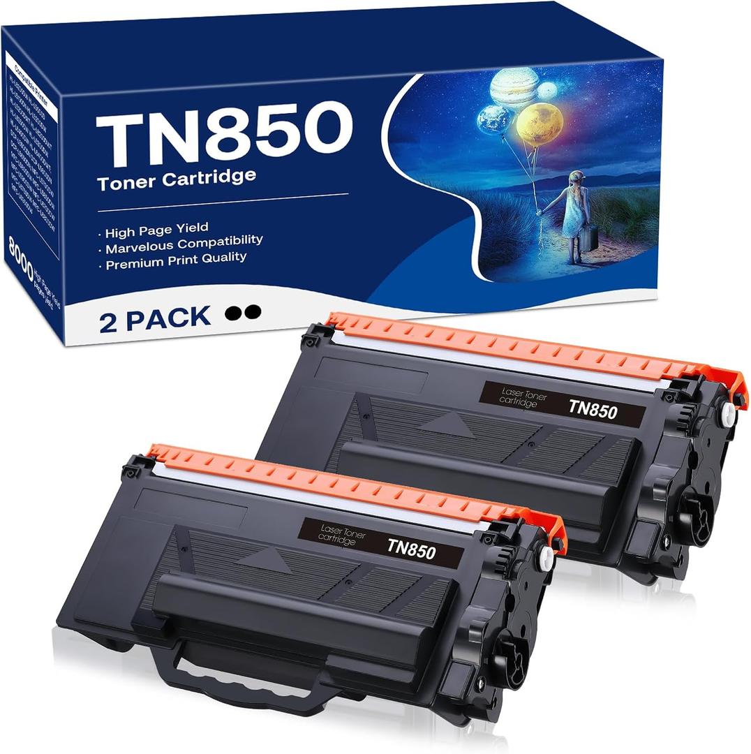 TN850 Toner Cartridges Compatible for Brother TN-880 TN-850 TN-820 TN820 Toner Cartridges High Yield Replacement for HL-L6200DWT L6200DW L5200DW L5100DN MFC-L5800DW L5700DW L6700DW L6800DW 2 Black TN850 Toner Cartridges Compatible for Brother TN-880 TN-850 TN-820 TN820 Toner Cartridges High Yield Replacement for HL-L6200DWT L6200DW L5200DW L5100DN MFC-L5800DW L5700DW L6700DW L6800DW 2 Black