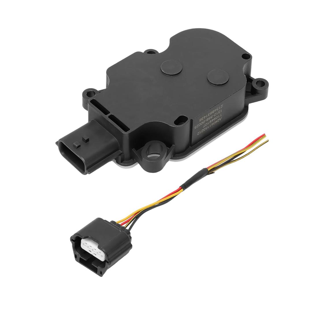 Blend Door Actuator Shutter Grille Air Actuator Motor with Wiring Harness Connector Compatible for Rogue 2017 2018 2019 2020 Replaces#A24041153212 110949107 1312-888-00025 17148245258