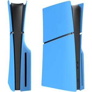 Face Plates Cover for PS5 Slim Disc Edition, FacePlates Side Shell Accessories Compatible with PlayStation 5 Slim Protective Panels (Starlight Blue)