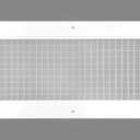 HVAC Premium 10'' x 32'' or 32'' x 10'' Cube Core Eggcrate Return Air Grille - Aluminum Rust Proof - HVAC Vent Duct Cover - White [Outer Dimensions: 11.75 x 33.75]