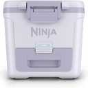 Ninja | FrostVault 30QT Cooler with Wheels | Insulated with Temp Dry Storage Drawer | Keeps Ice Cold for Days | for the Beach, Camping, Picnics & More | Mourning Dove | FB230DV