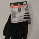 Red Steer 170 Ironskin Synthetic Leather Palm Gloves, Black, Shirred Elastic Cuff, Slip Fit Design, Size XL 
