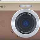 Kodak PIXPRO C1 Friendly Zoom Digital Camera - 13MP Compact Point and Shoot with 2.8 180 Tilt LCD Flip Screen, Retro Vintage Design with 4X Zoom and 1080P Full HD Video for Travel, Vlogging, Brown