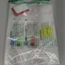 HOMiDEK Magnetic Dry Erase Board: Small Fridge Whiteboard, Flexible Refrigerator Magnet White Board, Blank Writing Note Sheet with Dishwasher Magnet Clean Dirty Sign, 4 Markers & Eraser - 12 x 8