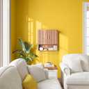 Warm Yellow Peel and Stick Wallpaper Vintage Matte Yellow Contact Paper Waterproof Solid Color Wallpaper 15.7"x160" Self Adhesive Removable Vinyl Wrap for Kitchen Cabinets Bathroom Bedroom
