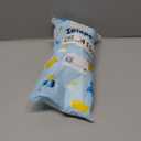 Zainpe 6Pcs Snap Muslin Cotton Bibs for Baby Lemon Flamingo Leaf Pineapple Bib with 6 Absorbent & Soft Layers Machine Washable Adjustable Burp Cloth for Drooling Eating and Teething