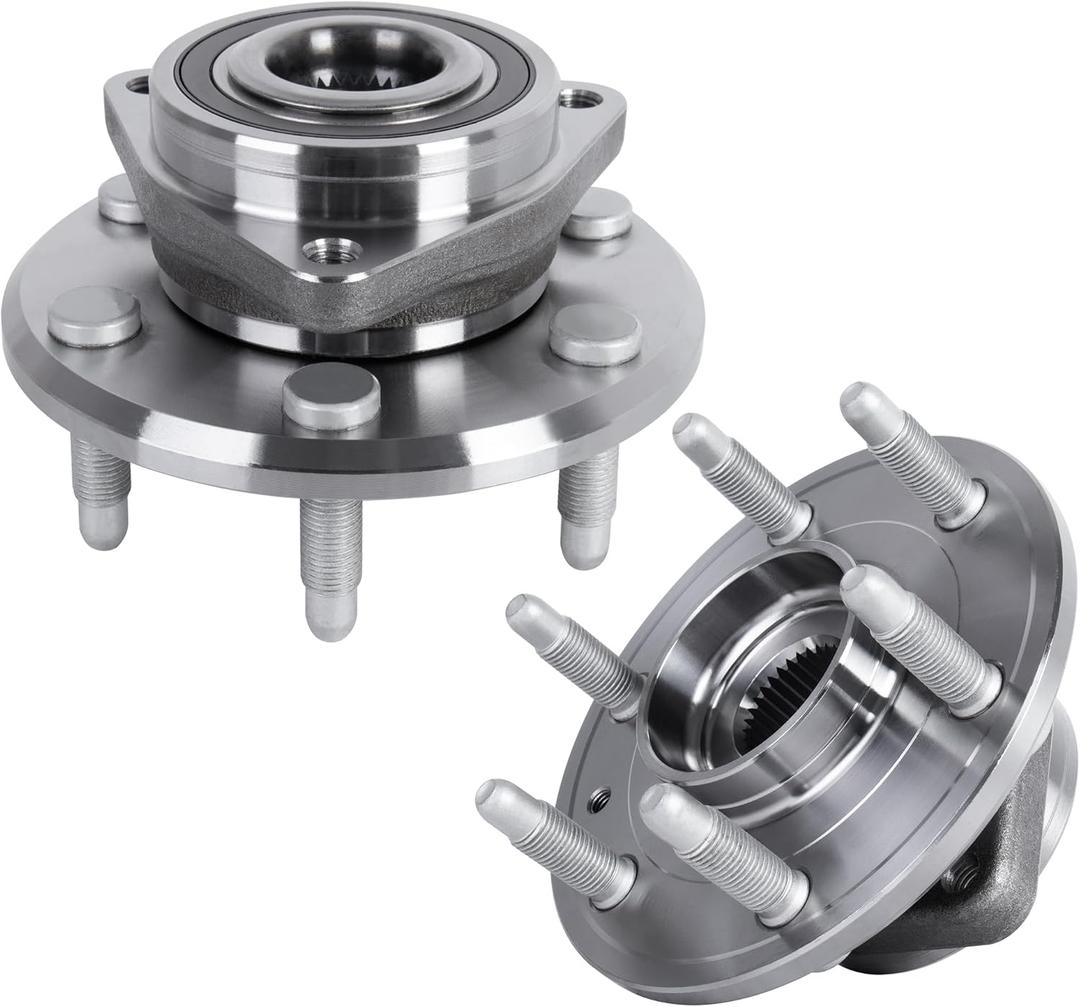 513277 Front/Rear Wheel Hub Bearing Assembly 6 Lug w/ABS Compatible for 2008-2017 Buick Enclave/ 2007-2010 Saturn Outlook
