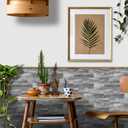 Peel and Stick Backsplash Tile for Kitchen and Bathroom Wall,3D Grey Panel Removable Wallpaper(10 Pack of 13.5"x11.5")