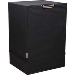 KINGLY Electric Smoker Cover for Masterbuilt 30 Inch Electric Smokers Waterproof Rip-Proof Upgraded Material Smoker Grill Cover UV & Fade Resistant Square Vertical Smoker Cover,Durable and Convenient