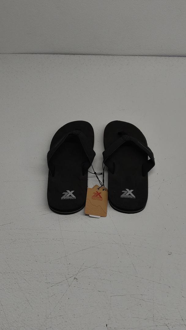 Zeroxposur Black Flip Flop Size 12