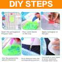 3 Pack Diamond Art Kits for Adults, Bee Diamond Painting Kits for Adults, 5D DIY Round Drill Gem Art Paint with Diamonds Dots Crafts Kits for Home Decor Gift 12x16inch (Bee Butterfly and Dragonfly)