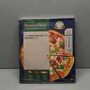 Pizza Pan - 14 Inch Nonstick Pizza Pan for Oven with Widen Handles for Cooking, Baking, and Grilling - Durable, Even Heating, Long-Lasting Kitchen Cookware (2, Golden)