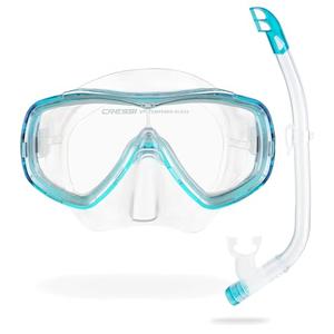Cressi Junior Mask & Snorkel Kit- Lightweight and Comfortable - Tinetto & Mini Island- Designed in Italy by Cressi