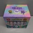 30 Colors Tie Dye Kit, Tie Dye Set for Kids, Pre-Filled Tye Dye Bottles, Non Toxic Permanent Fabric Dye Art Set, Easy DIY Fabric Art - Create Fun (30 Colors)