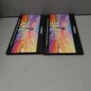 2 x 24 Colors Dual Tip Acrylic Paint Markers, Fine and Brush Tip Acrylic Paint Pens with Automatic Ink Control System for Rock Painting, Canvas, Wood, Glass, Fabric, DIY Crafts Making Art Supplies