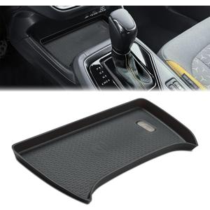 Auovo Phone Charging Mat Compatible with Subaru Crosstrek Impreza Accessories 2024 2025 2026 Car Custom Silicone Center Console Charging Protective Mat Pad 1 Piece (Black)