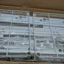 Ulif H50 Extra Large Clothes Rack, Heavy Duty Garment Rack, Freestanding Portable Closet, Clothing Racks for Hanging Clothes, Wardrobe Closet 89.8'' W x 15.8" D x 76.4" H, Max Load 1400 Lbs, White