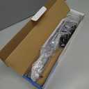 VCELINK 24 Port Keystone Patch Panel, with 20 x Blank Keystone Jack Inserts, Blank 1U CAT6 Rackmount Panel with Removable Cable Management Bar for RJ45/RG6/Fiber Keystone, 19 Inch