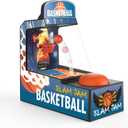 Mini Basketball Games, Basketball Toys, Tabletop Basketball Game for Kids and Adults, Desk Games for Office for Adult to Reduce Stress, Basketball Gifts for Boys 8-12 (Orange)