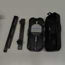 Digital Table Saw Gauge - 0.01mm Accuracy Digital Dial Indicator, CNC Machined Miter Slot Gauge for Perfect Table Saw Alignment & Fence Calibration Fits 3/4" or 19mm Groove Width (Black)