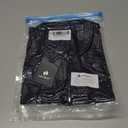 HOTSUIT Womens Golf Shirt Sleeveless Collared Golf Clothes Polo Shirts Quick Dry Lightweight V Neck UPF 50+ (Black, XXL)