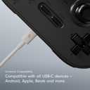 Beats USB-C to USB-C Woven Cable Fast Charging Durable/Tangle-Free Compatible Charger for Apple & Android Devices (1.5 m, 5 ft) - Surge Stone