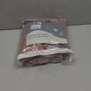 Ash Rose Pinch Pleated Linen Curtains 96 Inch Length 2 Panels for Living Room Bedroom Semi Sheer Window Curtain Boho Neutral Back Tab Pinch Pleat Drape with Hooks 40x96