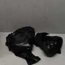 Morph Black Catsuit For Women Leather Jumpsuit Womens Adult Black Cat Suit Halloween (X-Large)