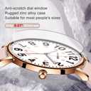 Nurse Watch for Nurses Doctors Women Men,Waterproof Analog Watches with Luminous Dial and Japanese Quartz Movement,Easy to Read Military Time Watch with Second Hand, 12/24 Hours,Silicone Band