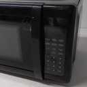 Emerson MW7302B Compact Countertop Microwave Oven with Touch Control, LED Display, 700W, 10 Power Levels, 6 Auto Menus, Glass Turntable and Child Safe Lock, 0.7 Cu., Ft. Black