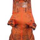 Inflatable Dinosaur Costume for Adults,Blow Up Dinosaur Costume for Halloween Party Costumes (Fit 160cm-190cm, Brown)