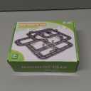 Magnetic Tiles Road Set with Pullback Car, Magnetic Blocks for Kids Ages 4-8, Magnet Tiles for Preschool STEM Building Toy, Autism Learning Sensory Montessori Toys Gift for Toddler Boys and Girls