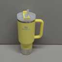 STANLEY Quencher H2.0 Tumbler with Handle and Straw 40 oz | Flowstate 3-Position Lid | Cup Holder Compatible for Travel | Insulated Stainless Steel Cup | BPA-Free | Pomelo