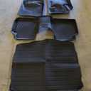 CreekT All Weather Floor Mats & Cargo Mat for Ford Escape 2020-2025(Not for Hybrid),Rubber Waterproof Custom Fit for Ford Escape Floor Mats 2020 2021 2022 2023 2024 2025,S SE SEL Accessories 4PCS