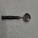 Normcore Bottomless Portafilter for Gaggia 58mm with Stainless Steel Head and Filter Basket and Ergonomically Designed Anodized Aluminum Handle (Basket Included) - Espresso Machine Portafilter (Black)