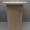 Stead Round-Fluted-Accent-Table-V2-Weathered-White