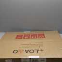 LOAAO Black Metal Framed Bathroom Mirror for Wall, 22X30 Inch Rounded Rectangle Mirror, Matte Black Bathroom Vanity Mirror Farmhouse, Anti-Rust, Hangs Horizontally or Vertically