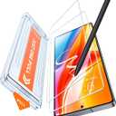 TORRAS for Samsung Galaxy S25 Ultra Screen Protector, 9H+ MilitaryGrade Shatterproof Tempered Glass 2 Pack Responsive Touch, AntiScratch,Full Coverage, Bubble Free,HD Clarity, Easy installation