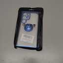 Tnarru Designed for Samsung Galaxy S25 Clear Case with Stand [Magnetic Ring Holder Kickstand] Soft TPU Bumper Non-Yellowing Anti-Scratch Lightweight Slim for Samsung Galaxy S25 Case Blue