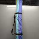 Beach Umbrellas, 8.5FT Beach Umbrella,Height Adjustable Tilt Iron Pole Portable Beach Umbrella with Carrying Bag