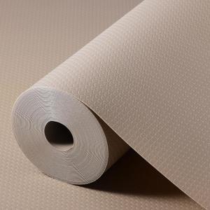 Beige Shelf Liners for Kitchen Cabinets Non Adhesive Drawer Liner for Bathroom Waterproof Refrigerator Liners for Shelves Fridge Plastic Mats Cabinet Cupboard Liner 23.6 x 393.7 Inches