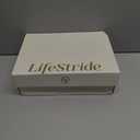 LifeStride Womens Kimmie Wedge Espadrilles Lux Navy, 8.5 M