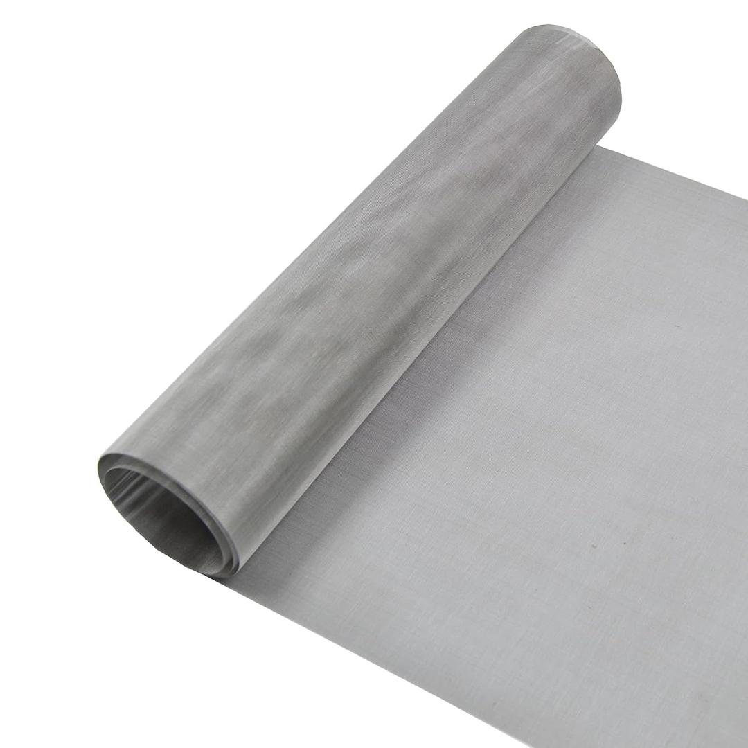 304 Stainless Steel Mesh 80Mesh, 15.7"x47.2"(40x120cm) Metal Mesh Screen, Woven Fine Wire Mesh Easy to Cut for Filter Mesh, Filtration Cloth and DIY Project