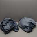 MIULEE Dark Slate Velvet Curtains Thermal Insulated Blackout Curtain Drapes for Bedroom Living Room Darkening 96 Inches Long Curtains Panels Rod Pocket Set of 2