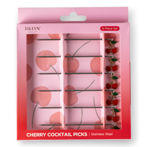 CHERRY COCKTAIL PICKS / Stainless steel