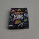 Dan&Darci Kids Rock Painting Kit - Glow in The Dark - Arts & Crafts Gifts for Boys and Girls Ages 6-12 - Craft Activities Kits - Creative Art Toys for 6, 7, 8, 9, 10, 11 & 12 Year Old Kid