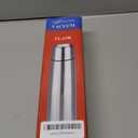 Stainless Steel Thermal Bottle Vacuum Insulated Coffee Trave Mug for Hot and Cold Drinks Double Walled Sport Water Flask with Cup 17Oz/500Ml(Silver)